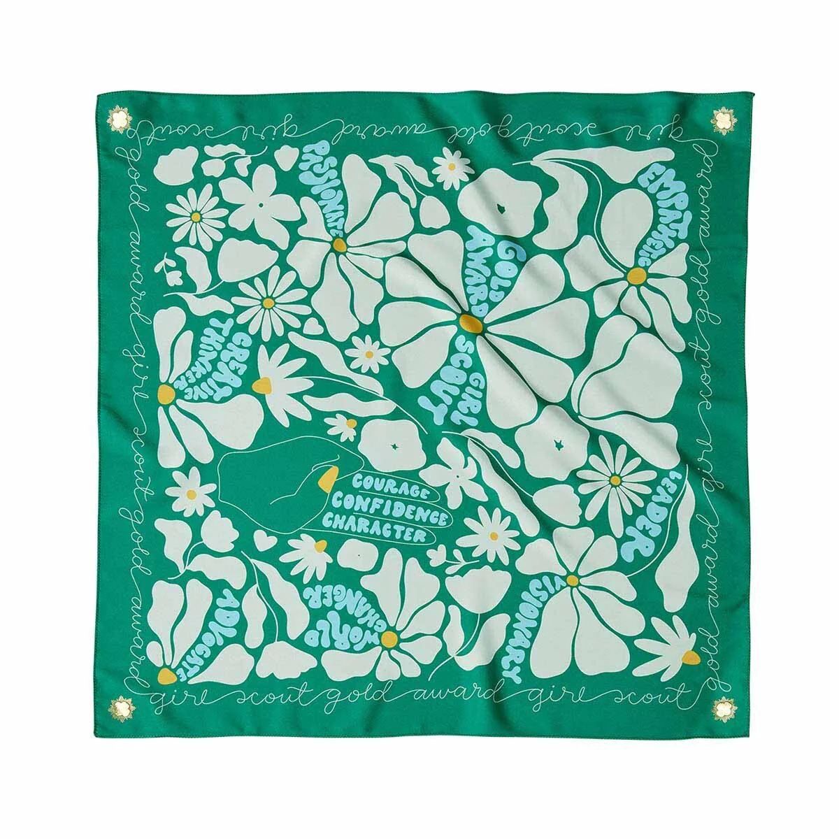 Gold Award Scarf
