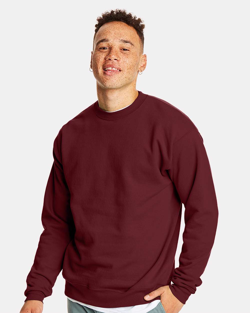 Hanes Ecosmart® Crewneck Sweatshirt - Image 3