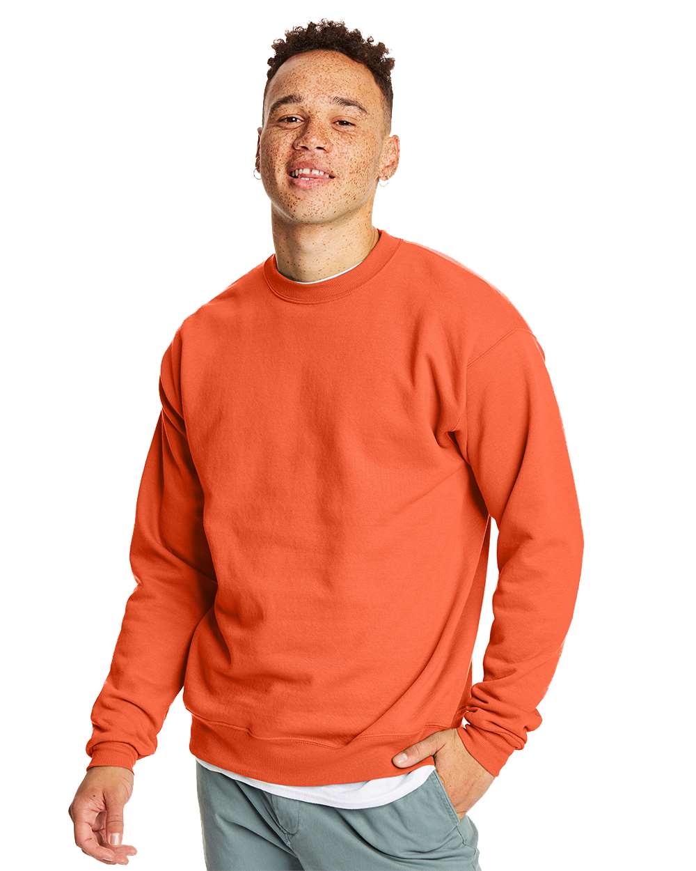 Hanes Ecosmart® Crewneck Sweatshirt - Image 4