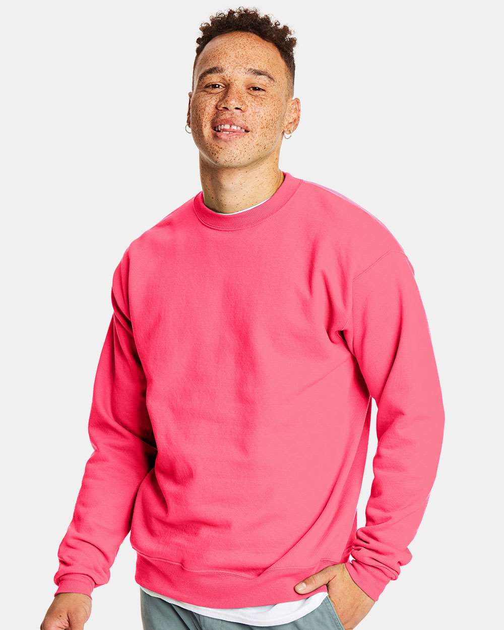 Hanes Ecosmart® Crewneck Sweatshirt - Image 6