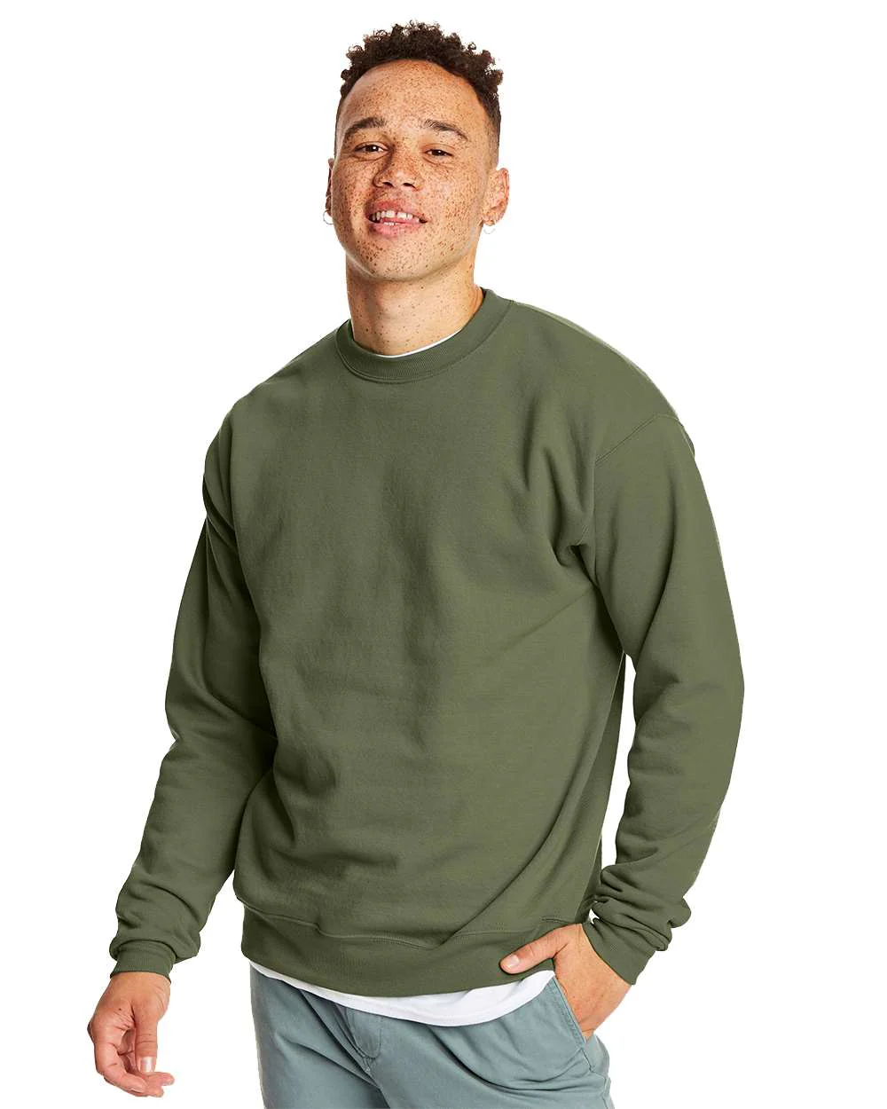 Hanes Ecosmart® Crewneck Sweatshirt - Image 7