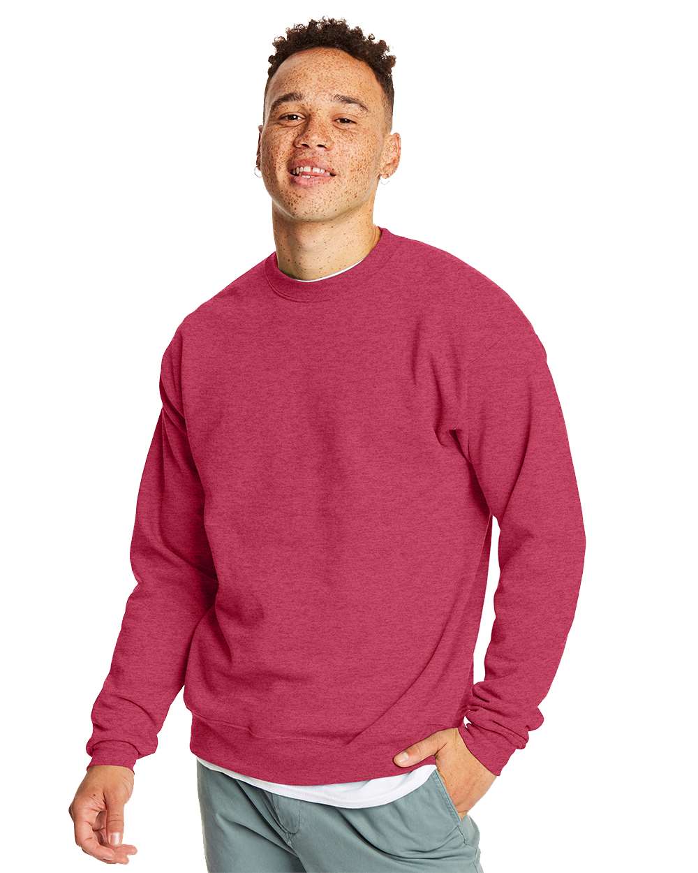 Hanes Ecosmart® Crewneck Sweatshirt - Image 9