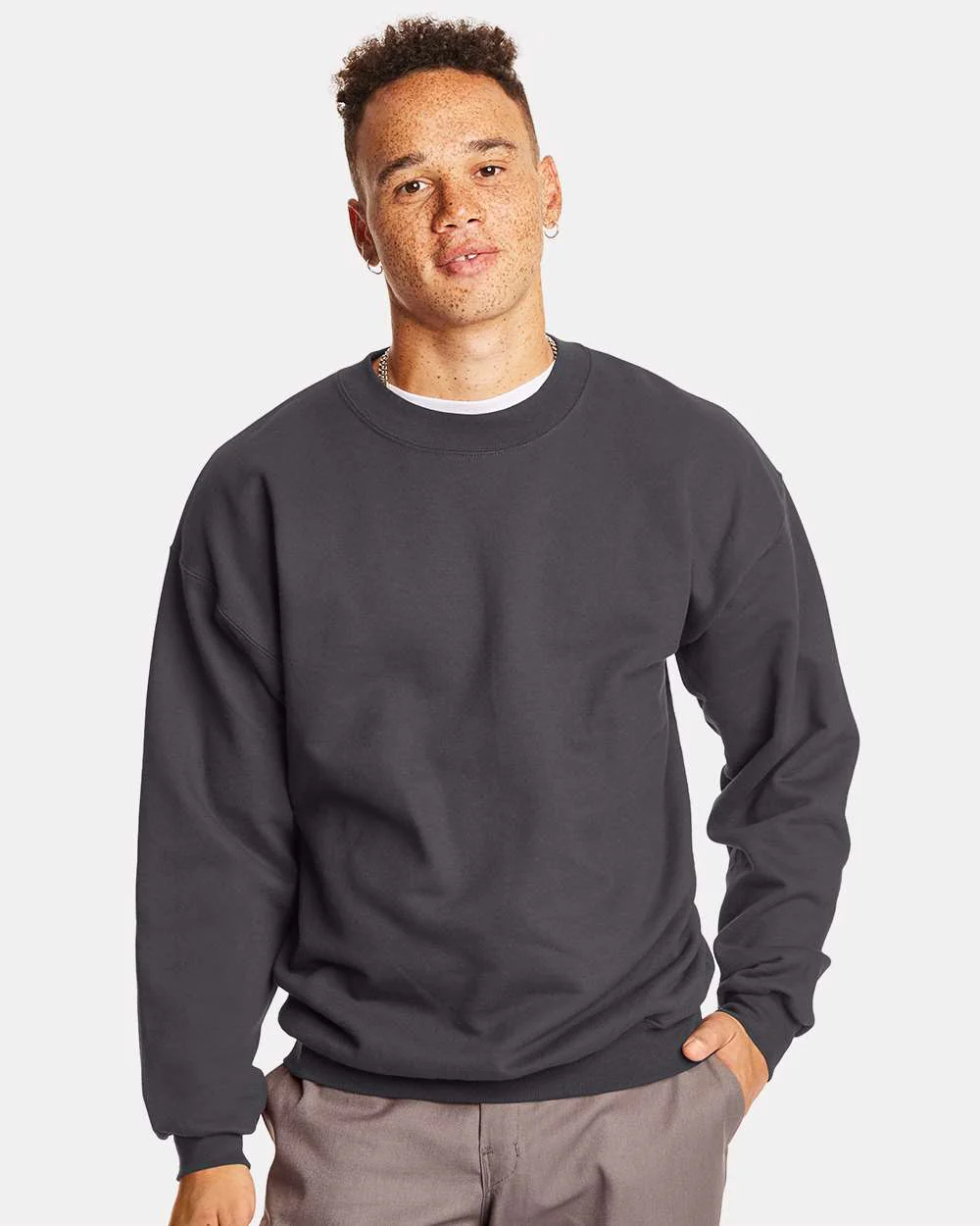 Hanes Ultimate Cotton® Crewneck Sweatshirt - Image 10