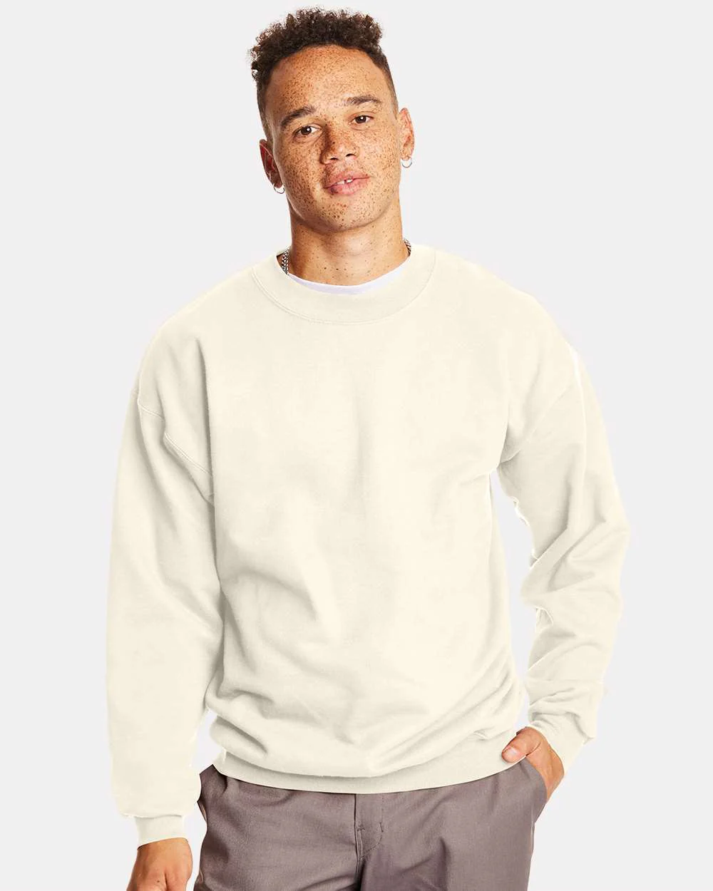 Hanes Ultimate Cotton® Crewneck Sweatshirt - Image 4