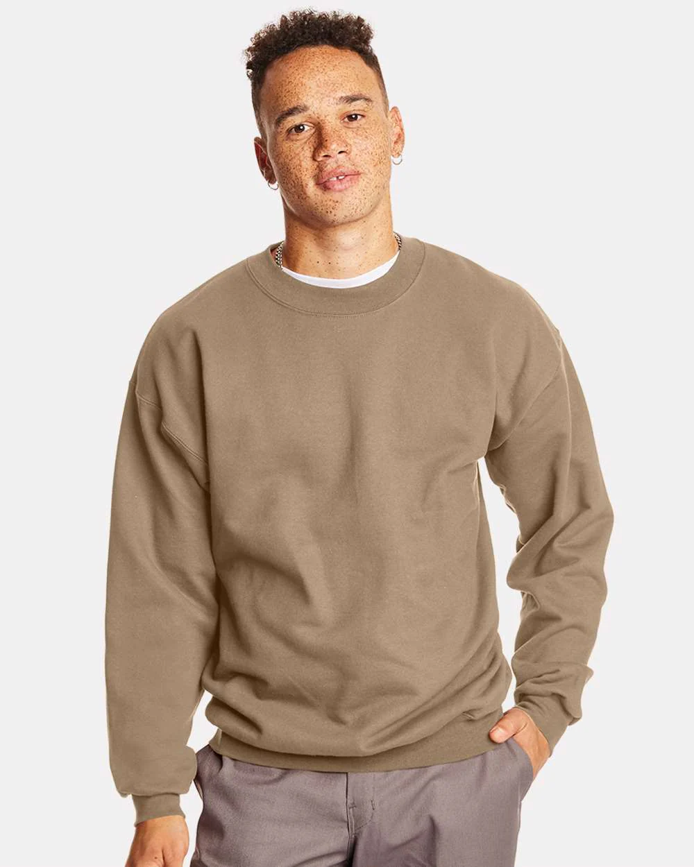Hanes Ultimate Cotton® Crewneck Sweatshirt - Image 7
