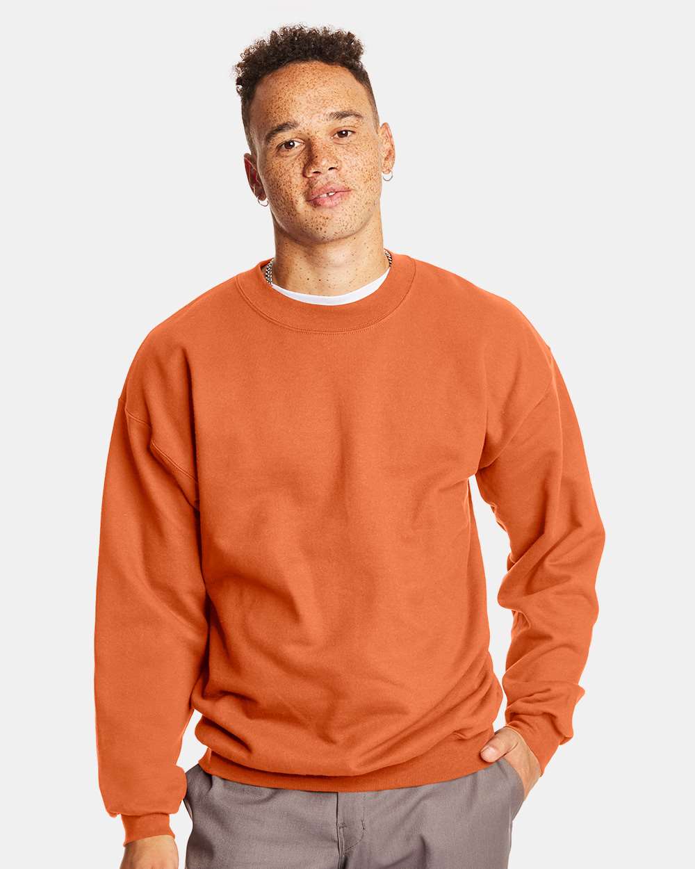 Hanes Ultimate Cotton® Crewneck Sweatshirt - Image 8