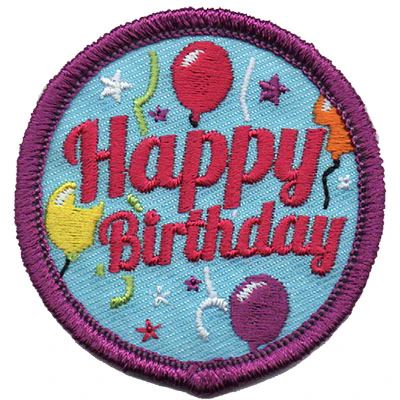 Happy Birthday Patch