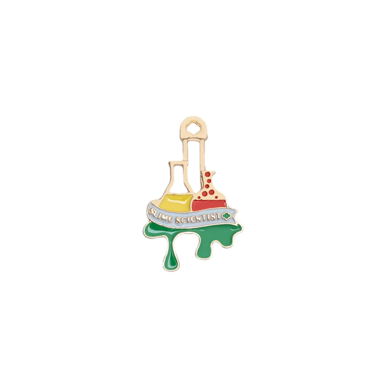 I AM Slime Scientist Personal Pin