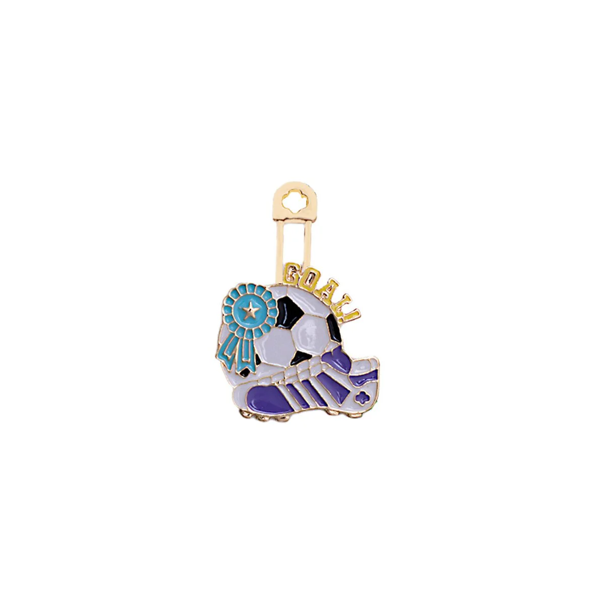 I AM Soccer Goal Personal Pin