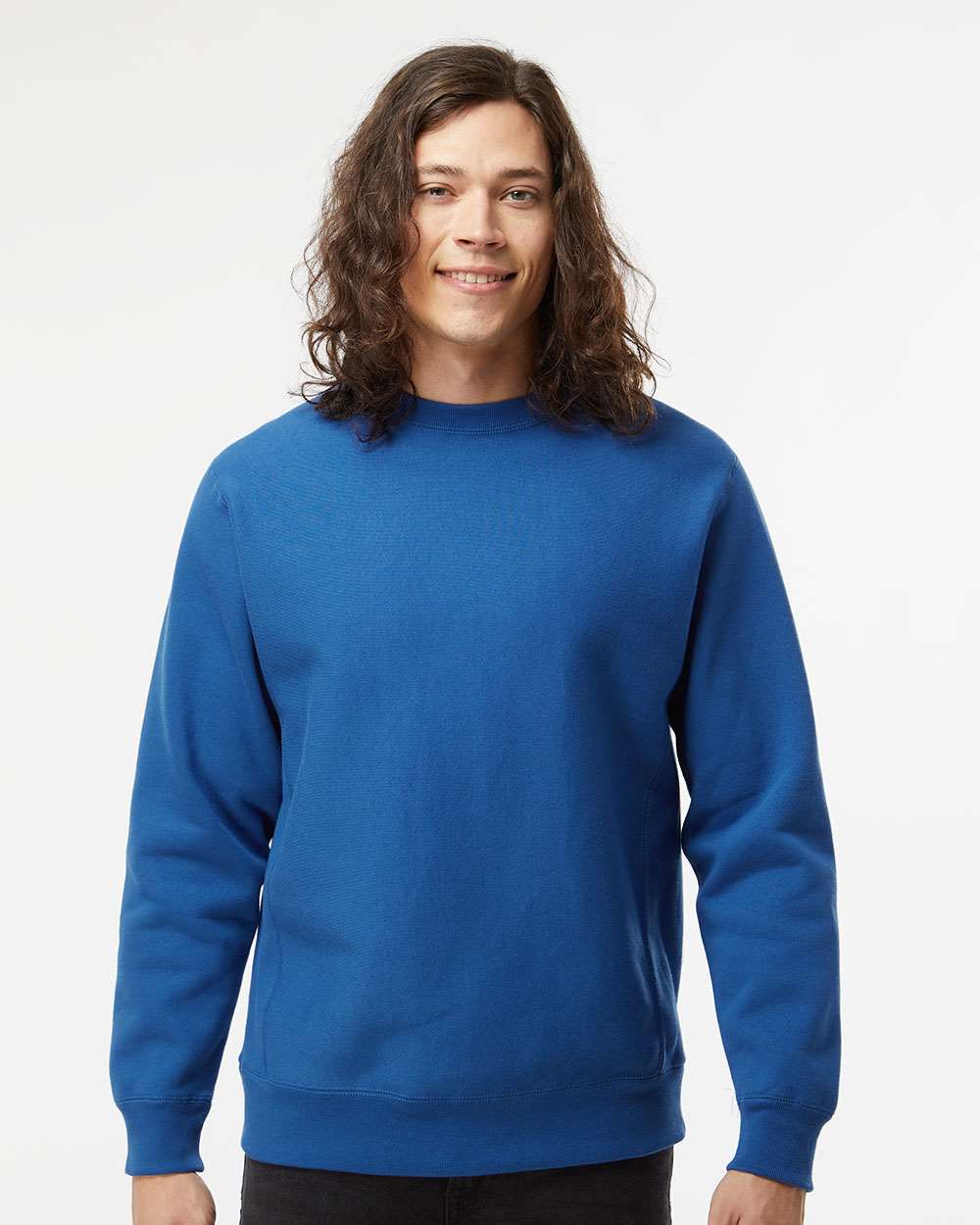 Independent Trading Co. Legend Premium Heavyweight Cross-Grain Crewneck Sweatshirt - Image 4