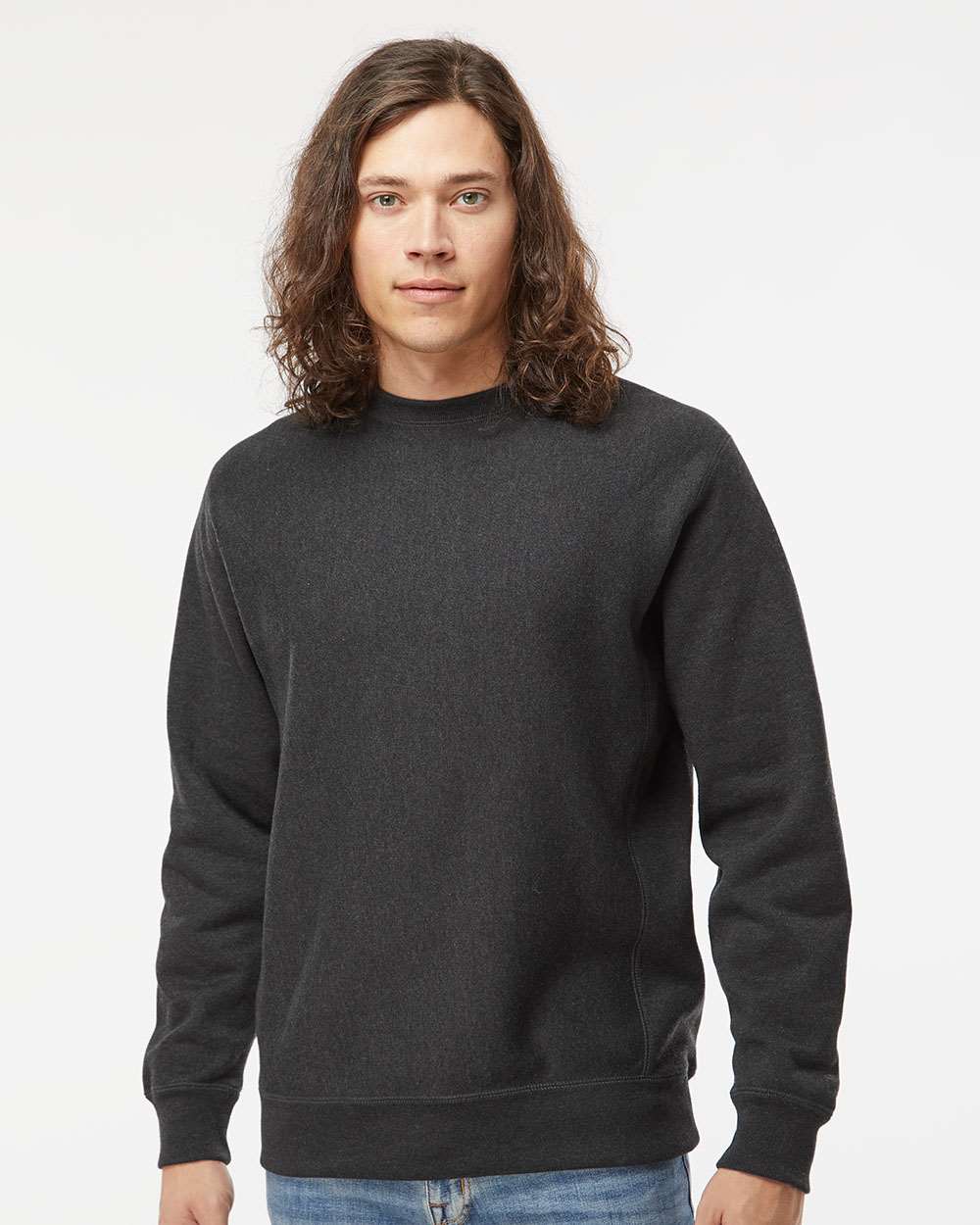 Independent Trading Co. Legend Premium Heavyweight Cross-Grain Crewneck Sweatshirt - Image 8