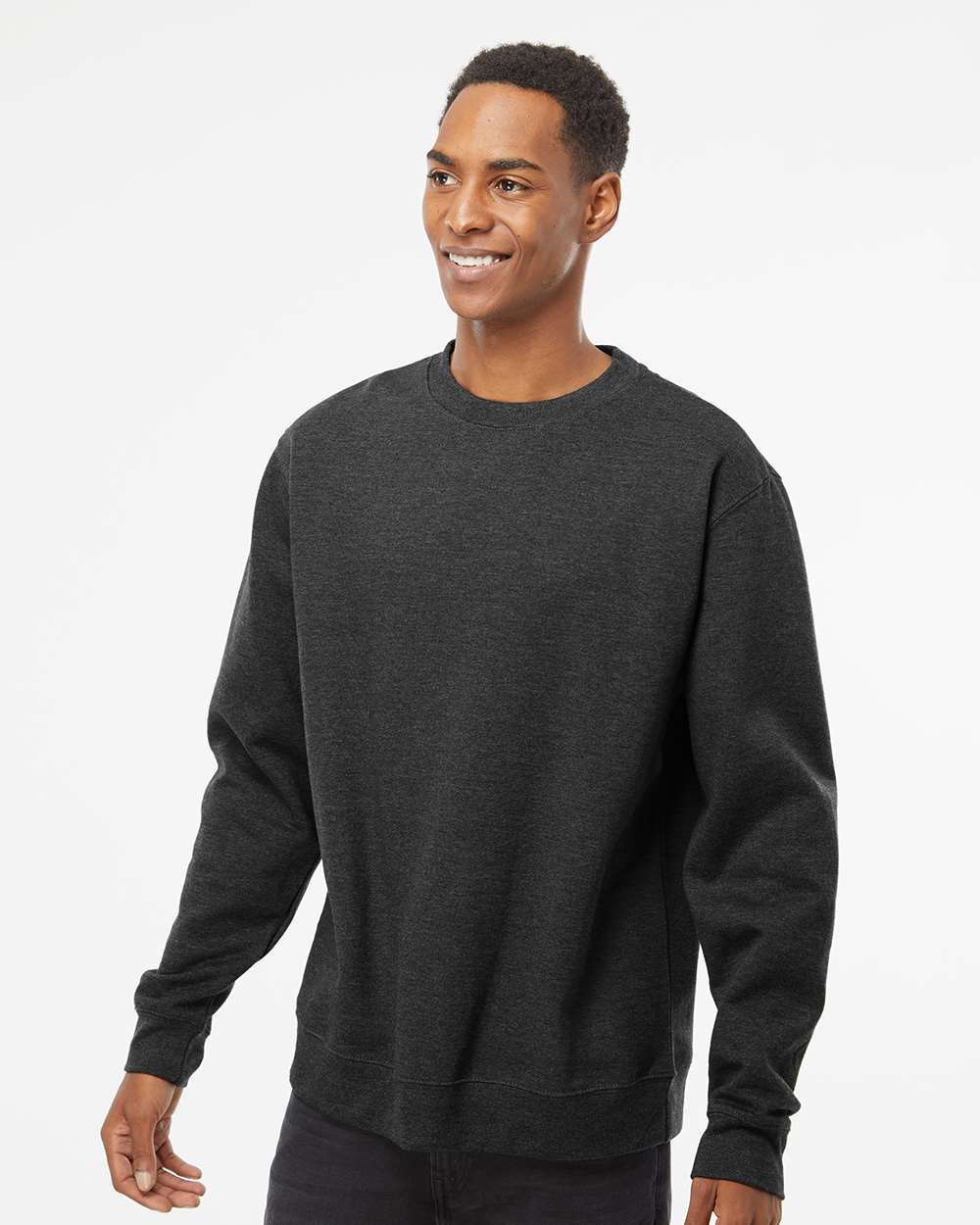 Independent Trading Co. Midweight Crewneck Sweatshirt - Image 5