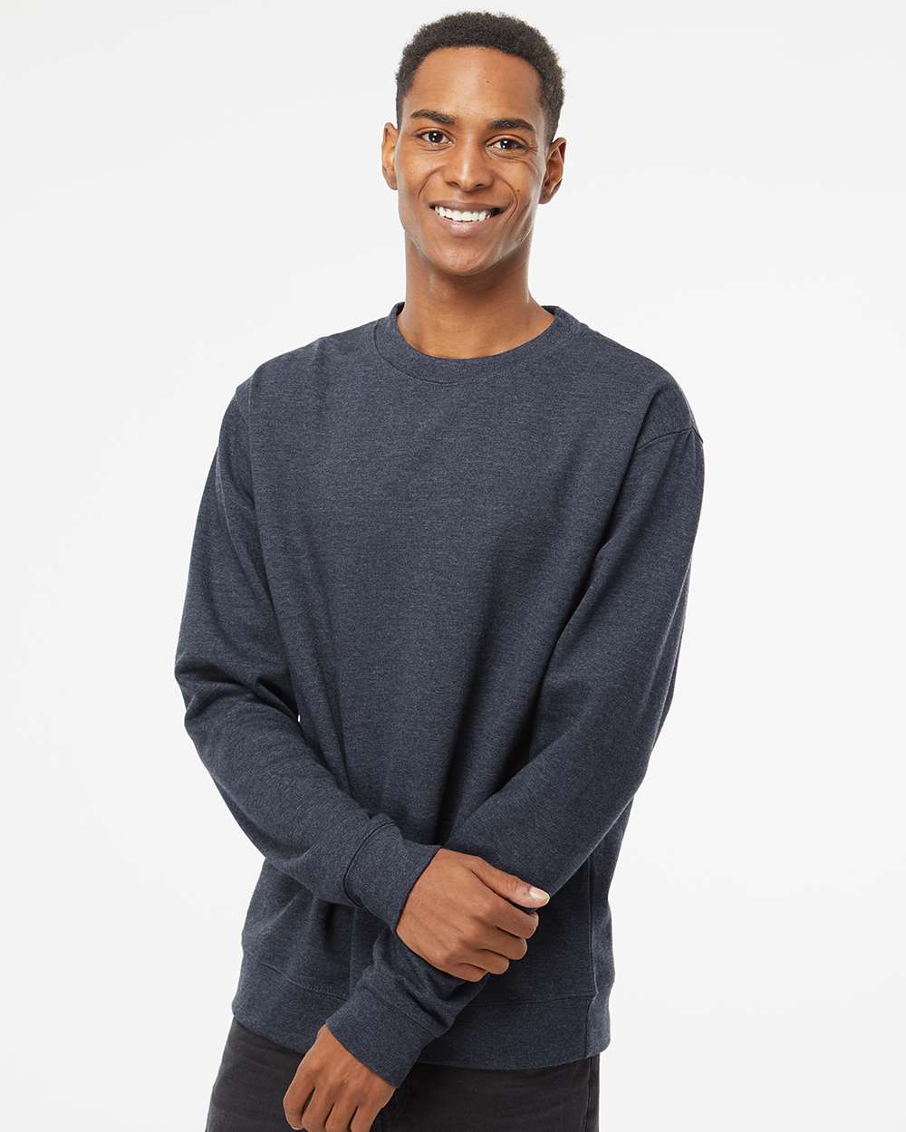 Independent Trading Co. Midweight Crewneck Sweatshirt - Image 7