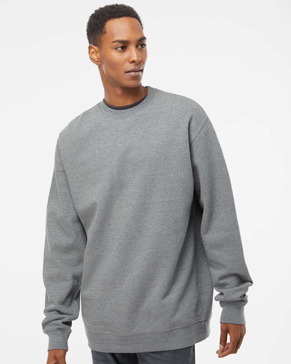 Independent Trading Co. Midweight Crewneck Sweatshirt - Image 9