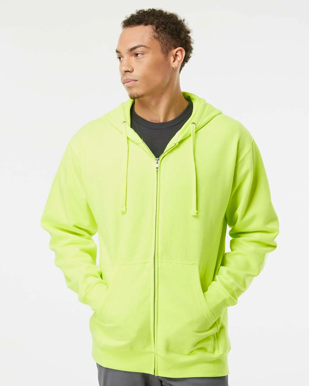 Independent Trading Co. Midweight Full-Zip Hooded Sweatshirt - Image 12