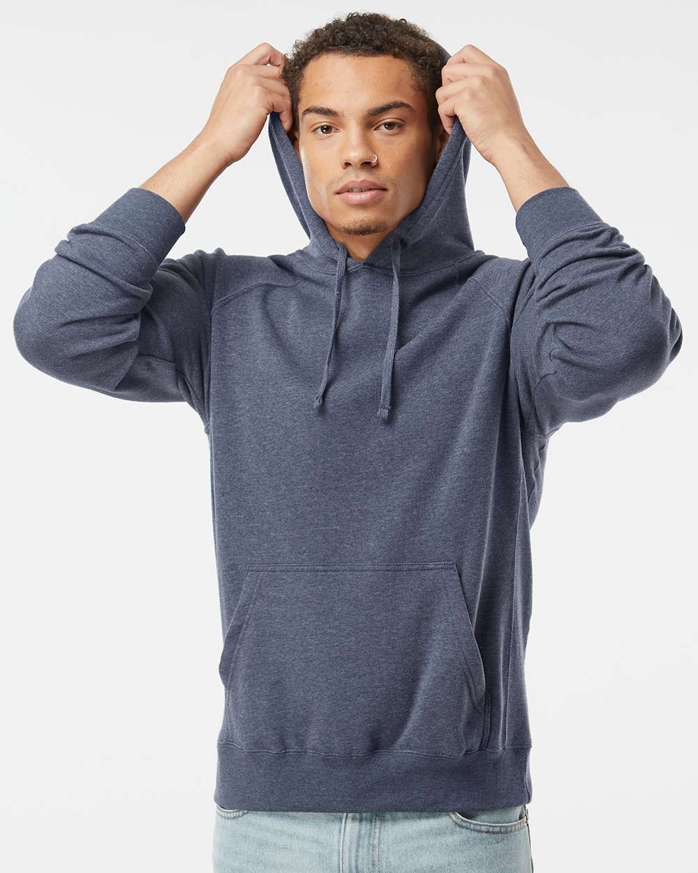 Independent Trading Co. Special Blend Raglan Hooded Sweatshirt - Image 6