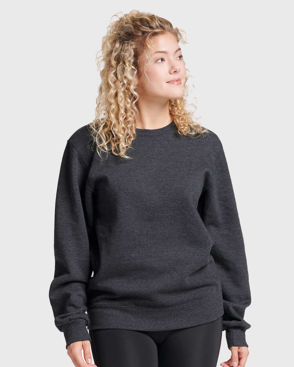 JERZEES Eco™ Premium Blend Ring-Spun Crewneck Sweatshirt - Image 2