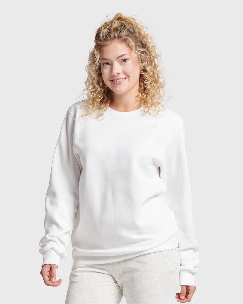 JERZEES Eco™ Premium Blend Ring-Spun Crewneck Sweatshirt - Image 6