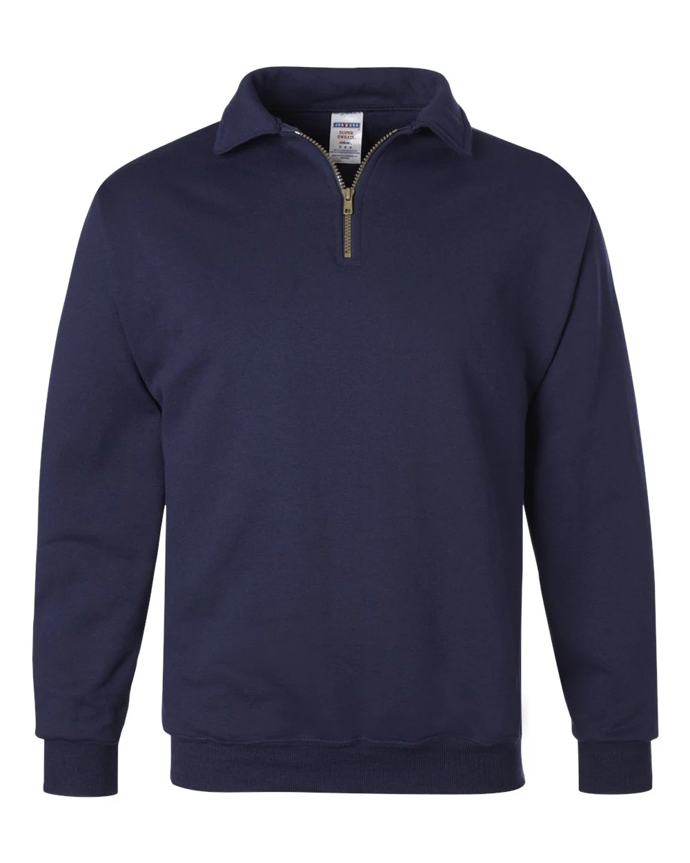 JERZEES Super Sweats NuBlend® Quarter-Zip Cadet Collar Sweatshirt - Image 4