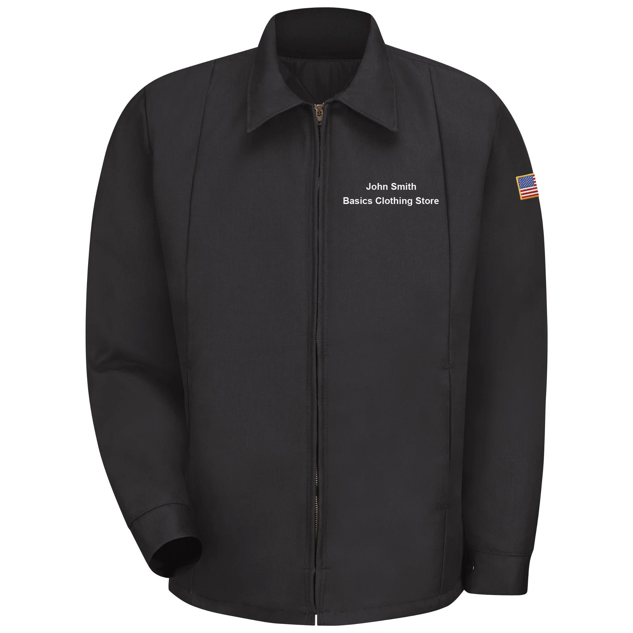 Kubota Perma-lined Panel Jacket - Black - KB50BK