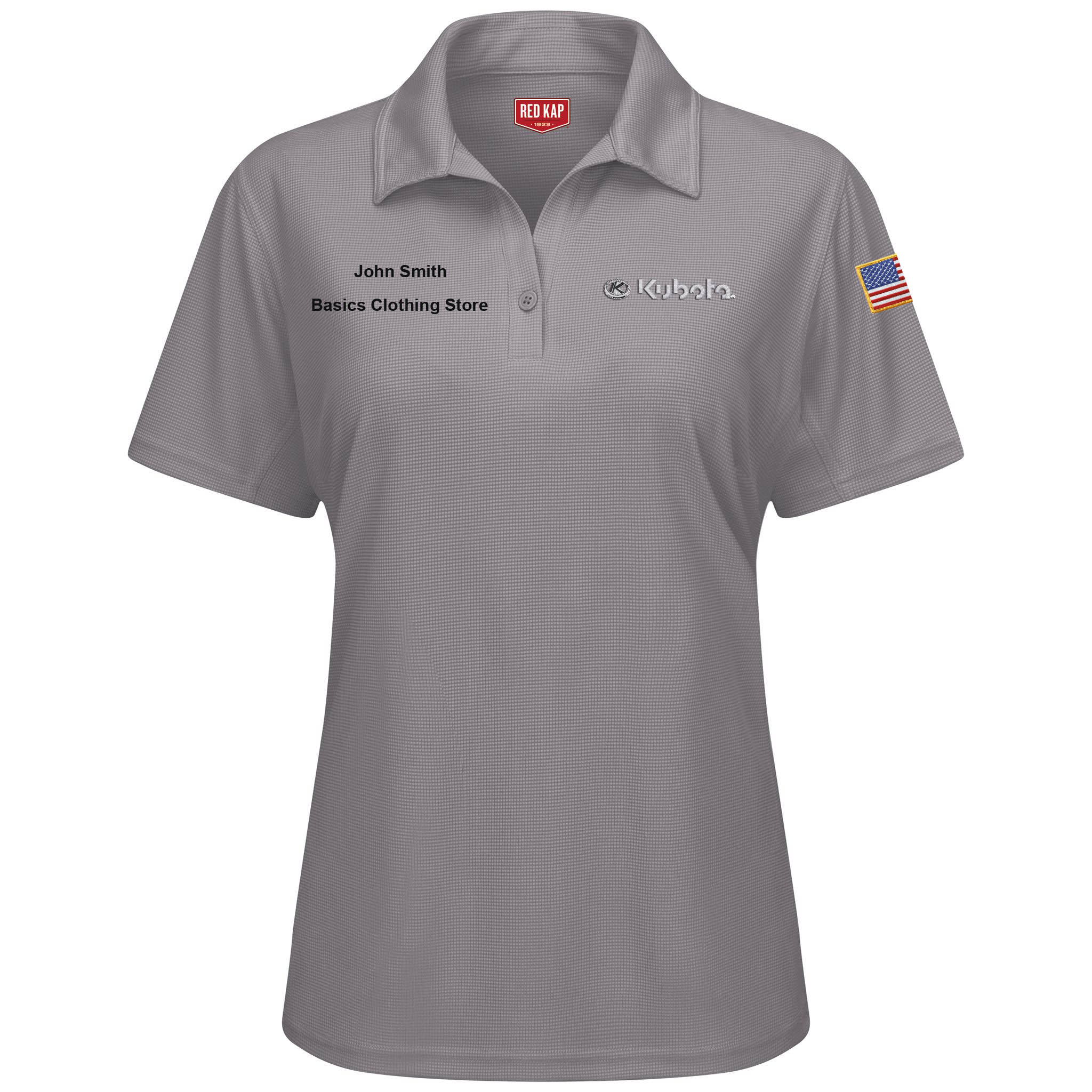 Kubota Women's Performance Knit® Flex Series Pro Polo - Black - KB91BK - Image 3