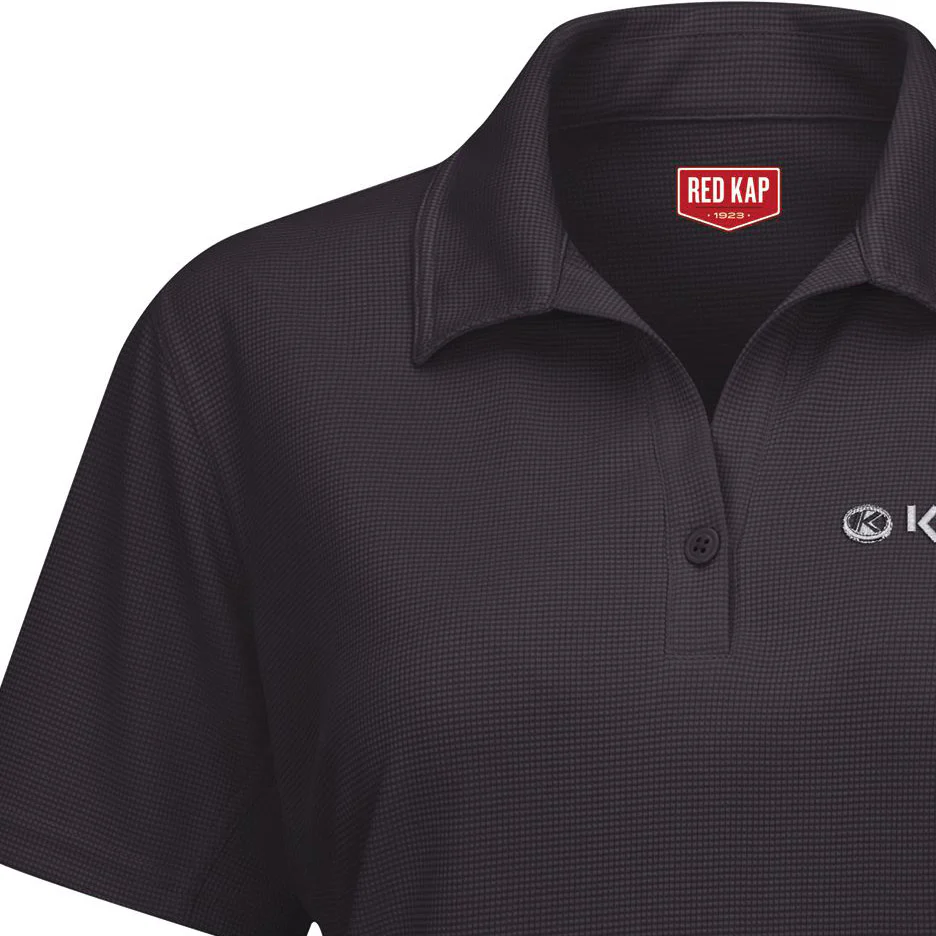 Kubota Women's Performance Knit® Flex Series Pro Polo - Black - KB91BK - Image 7