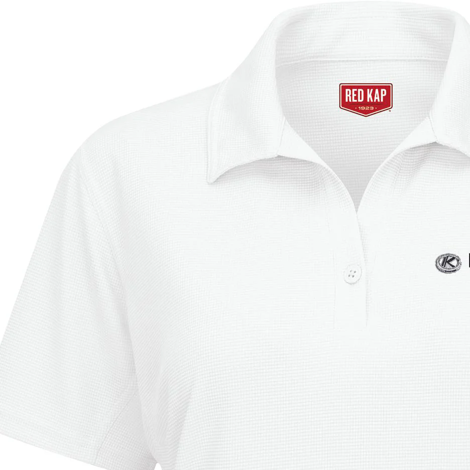 Kubota Women's Performance Knit® Flex Series Pro Polo - Black - KB91BK - Image 9