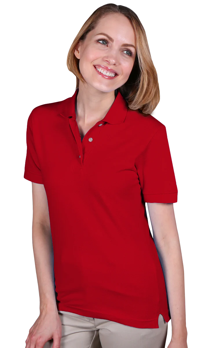 Blue Generation Women Teflon Pique Polo - Image 10