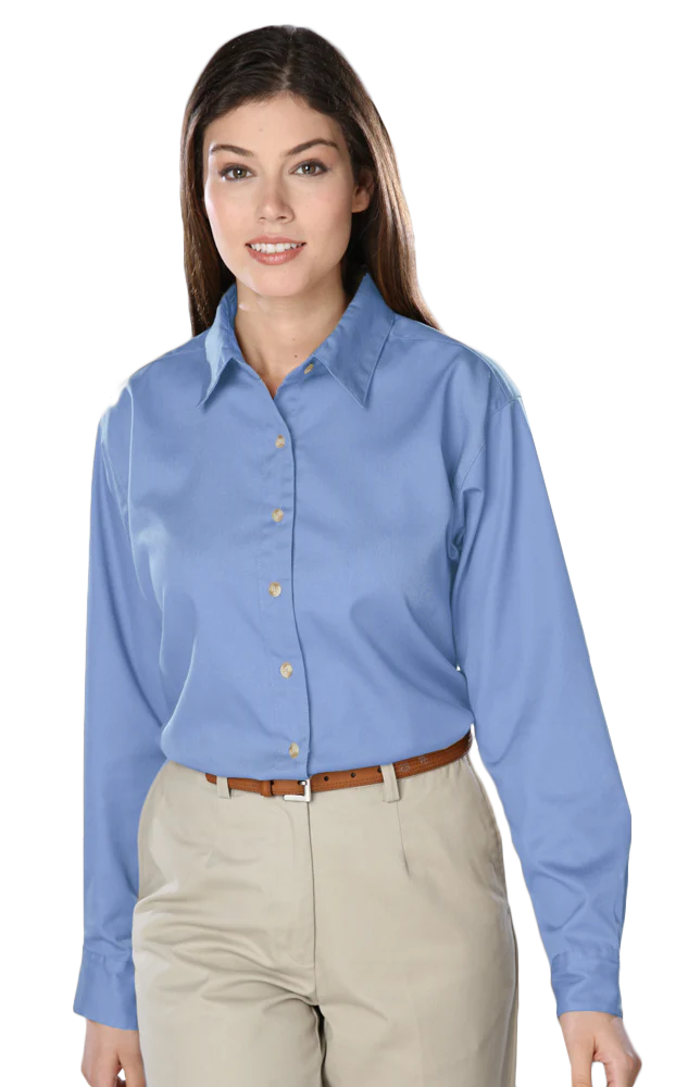 Blue Generation Women Teflon Twill L/S Shirt - Image 9