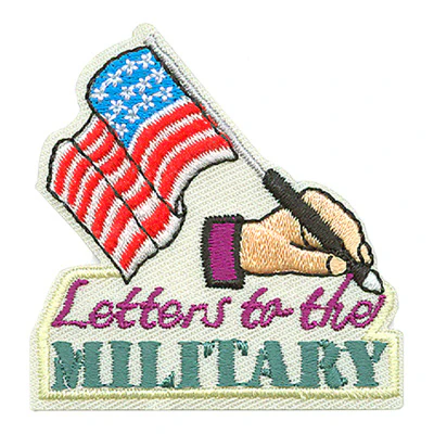 Letters To The Military Patch