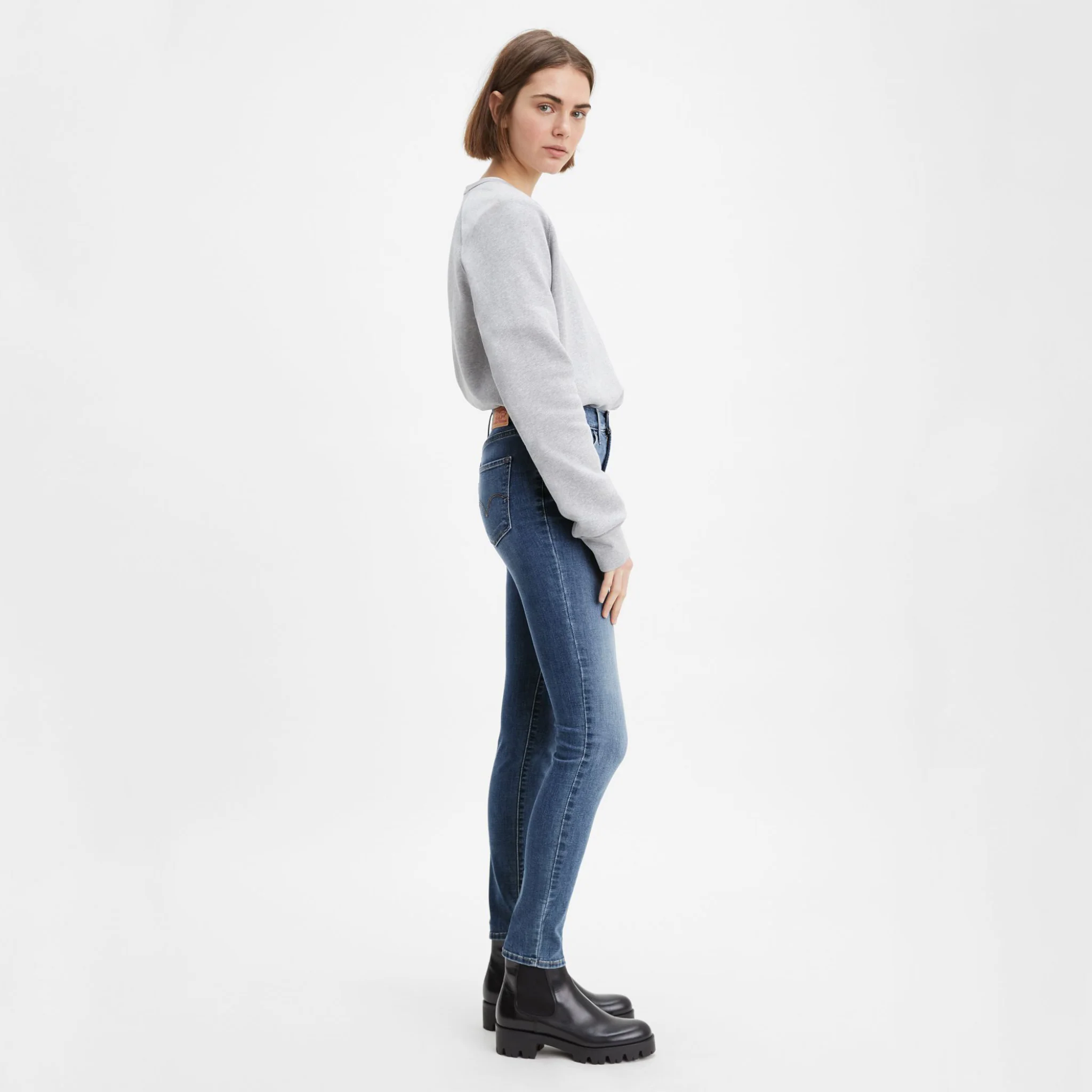 Levi's 311 Shaping Skinny Women's Jeans - Lapis Gallop-19626-0262 - Image 2