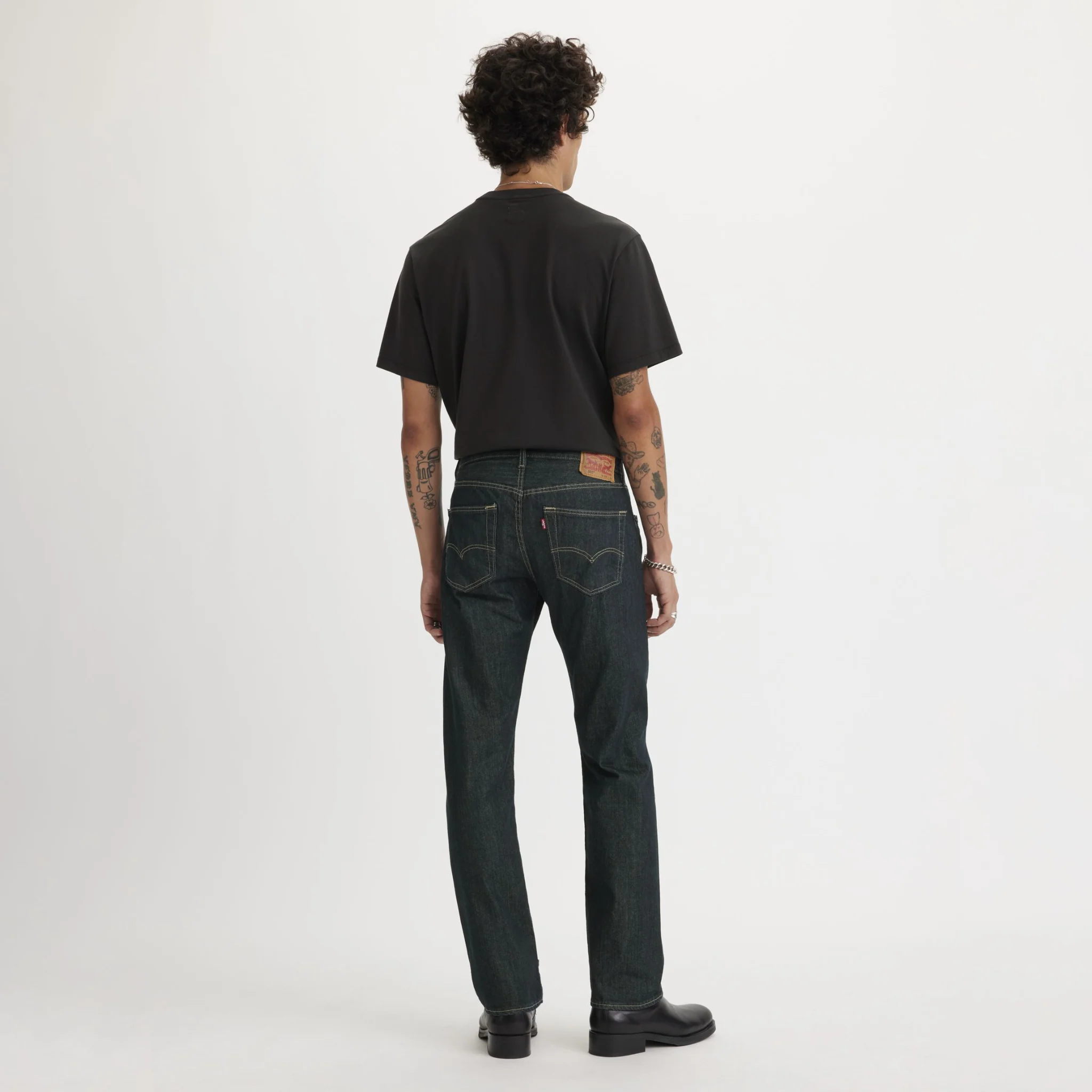 Levi's 501® Original Men's Jeans - Clean Rigid Dark Wash - 00501-0536 - Clearance - Image 3