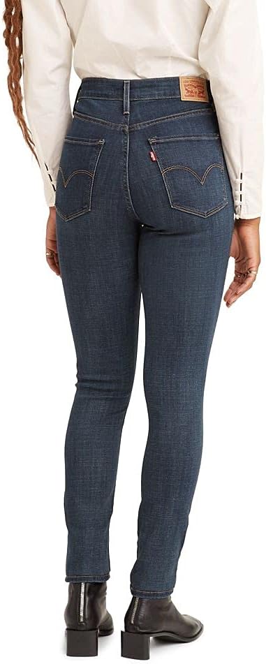 Levi's Women 721 High Rise Skinny Jeans - Blue Story - Image 2