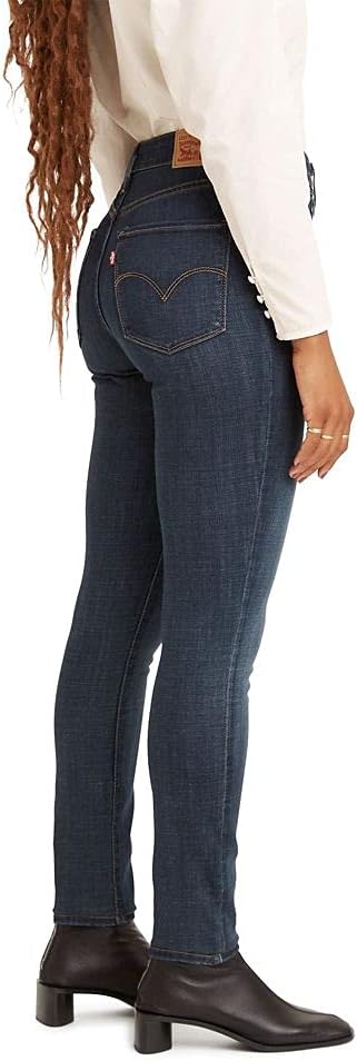 Levi's Women 721 High Rise Skinny Jeans - Blue Story - Image 3