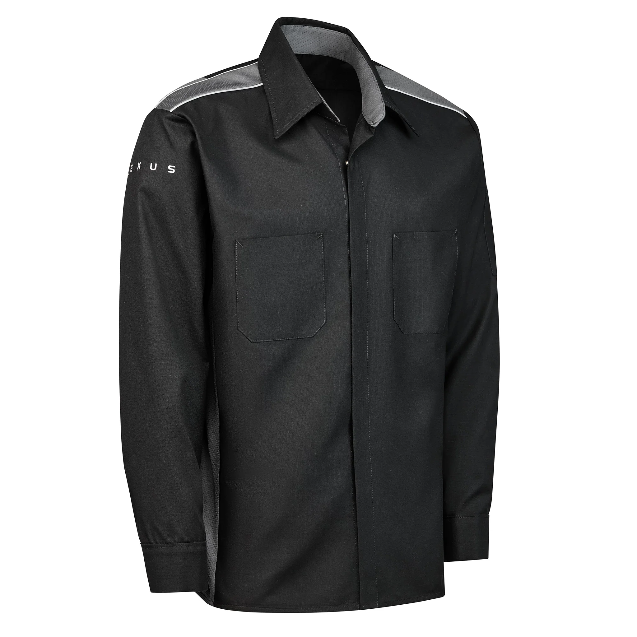 Lexus Men's Long Sleeve Technician Shirt - Black - SY14LX - Image 4