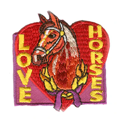 Love Horses Patch