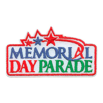 Memorial Day Parade Patch