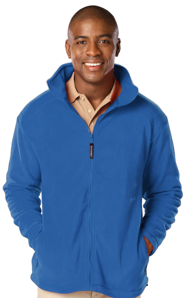 Blue Generation Men's Micro Fleece Full Zip Jacket - Image 2