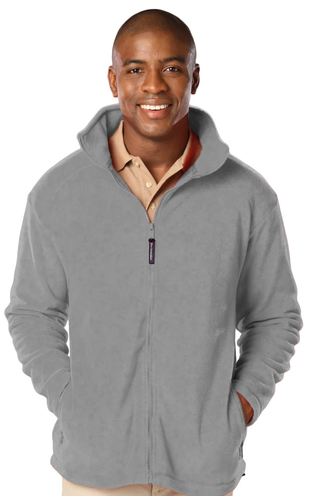 Blue Generation Men's Micro Fleece Full Zip Jacket - Image 3