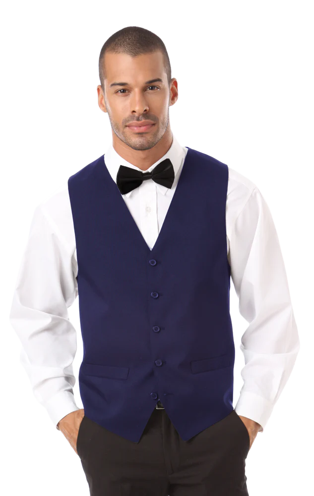 Blue Generation Men's Teflon Treated Twill Bistro Vest - Image 4