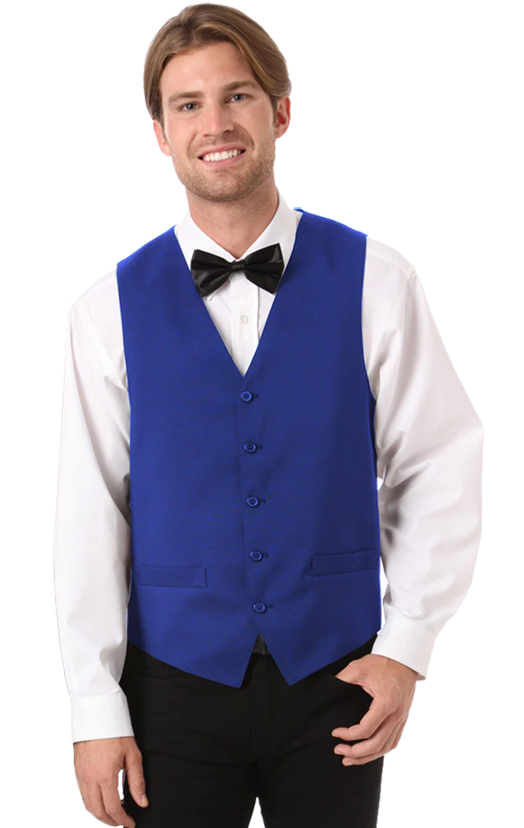 Blue Generation Men's Teflon Treated Twill Bistro Vest - Image 7