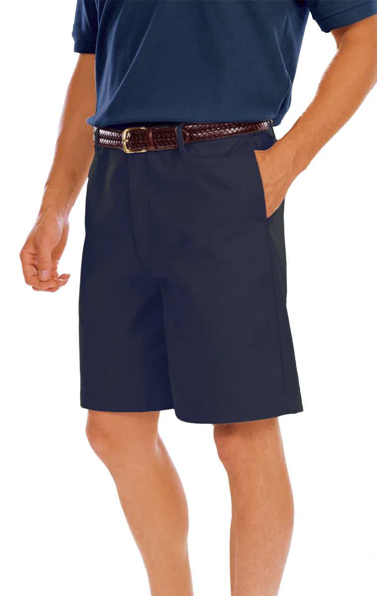 Blue Generation Men's Teflon Twill Flat Front Short - Image 3