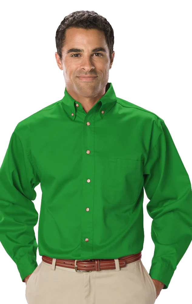 Blue Generation Men's Teflon Twill L/S Shirt - Image 4