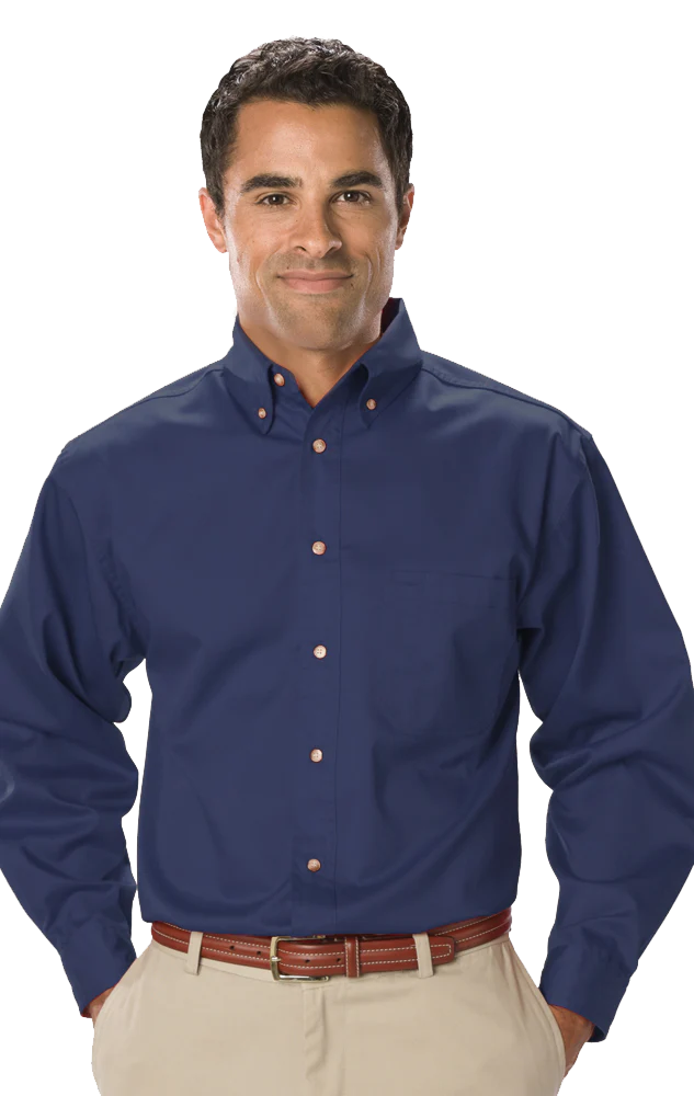 Blue Generation Men's Teflon Twill L/S Shirt - Image 7