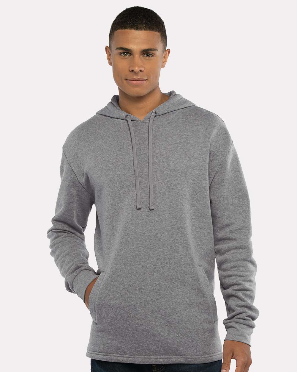 Next Level Malibu Welt Pocket Hoodie - Image 2