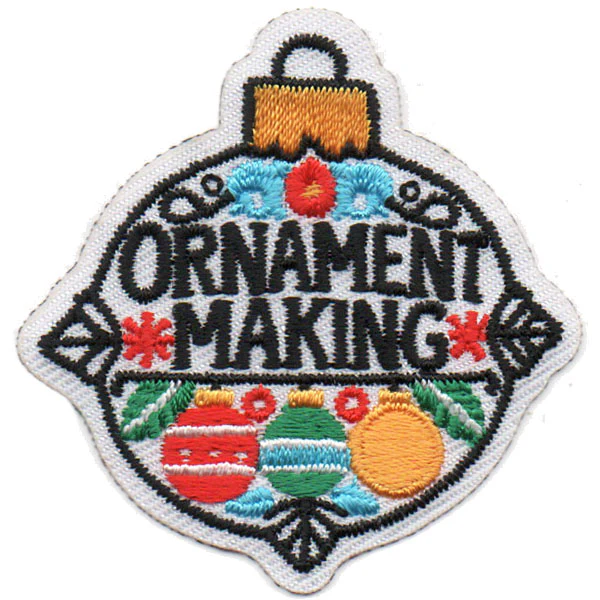 Ornament Making Patch Iron On
