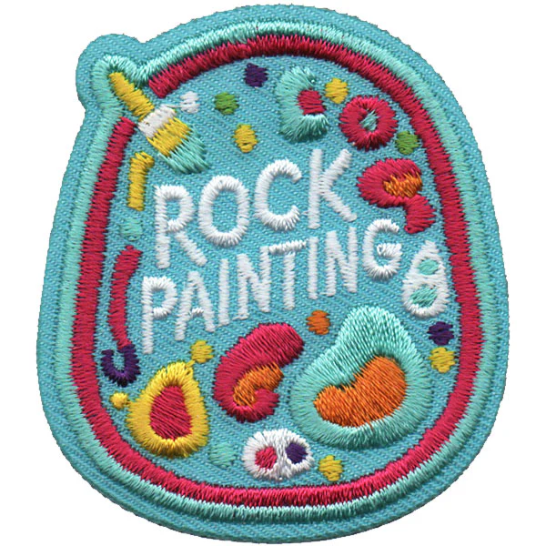 Rock Painting  Patch (New)