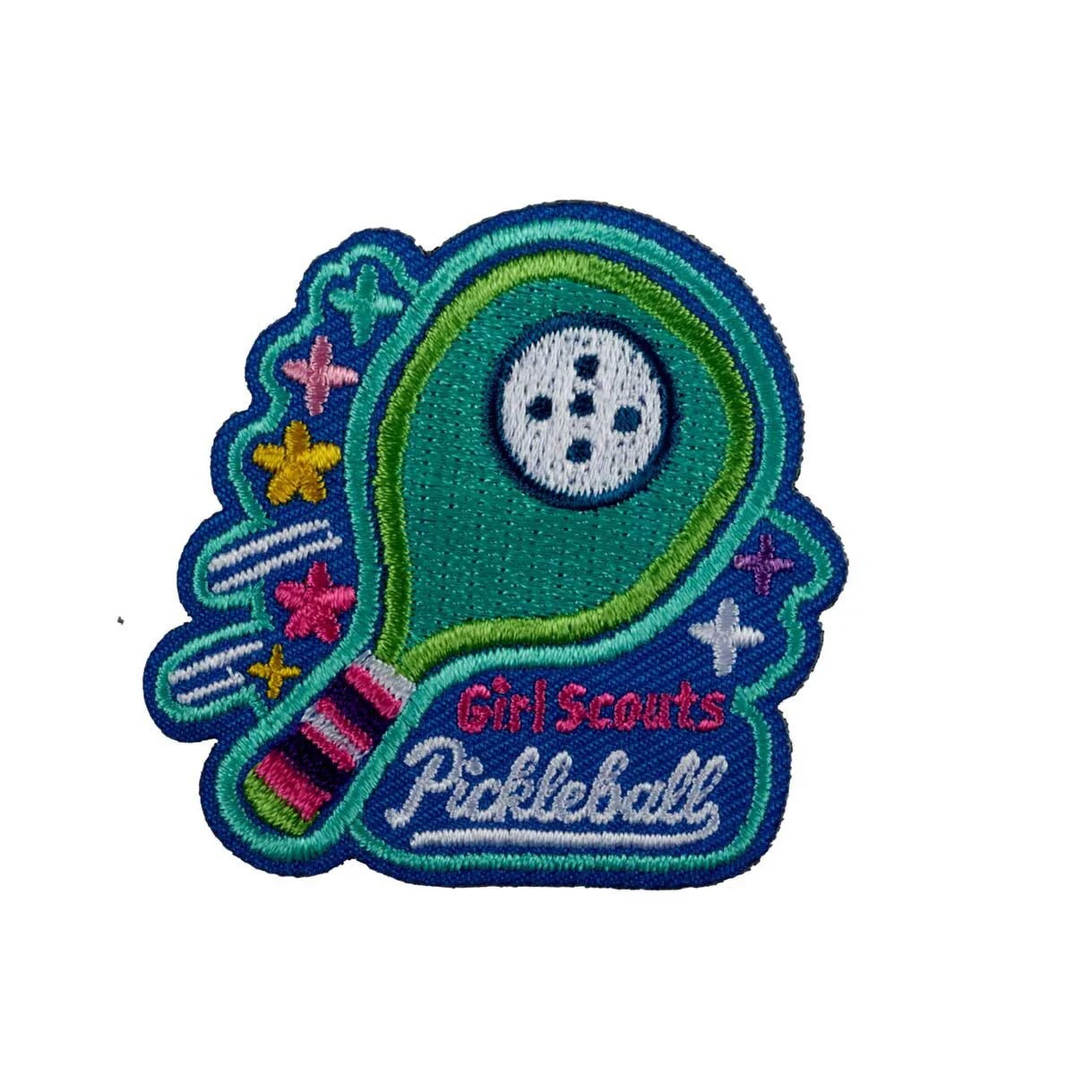 Pickleball Iron-On Patch