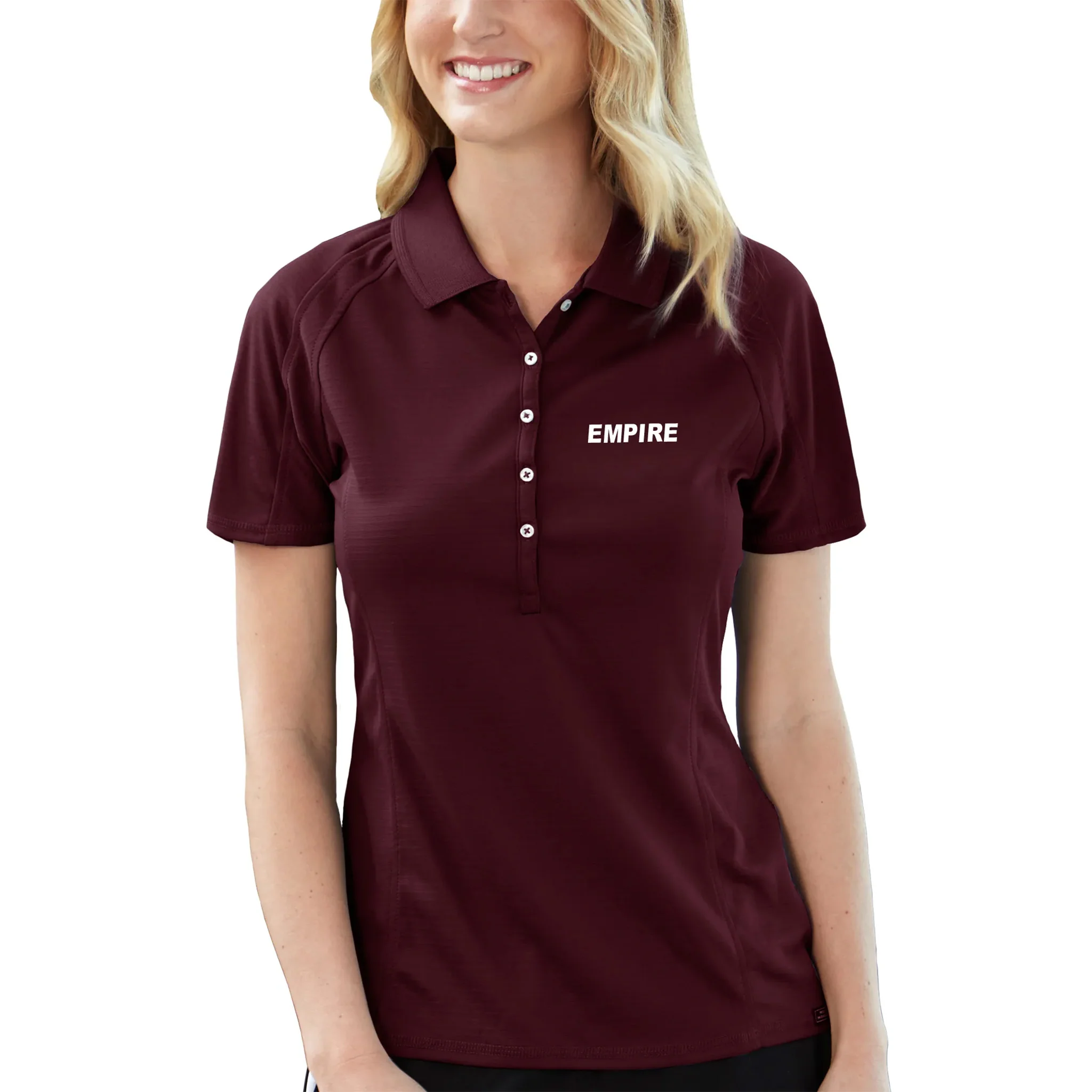Pro Celebrity Ladies Empire Polo Shirt - Image 7