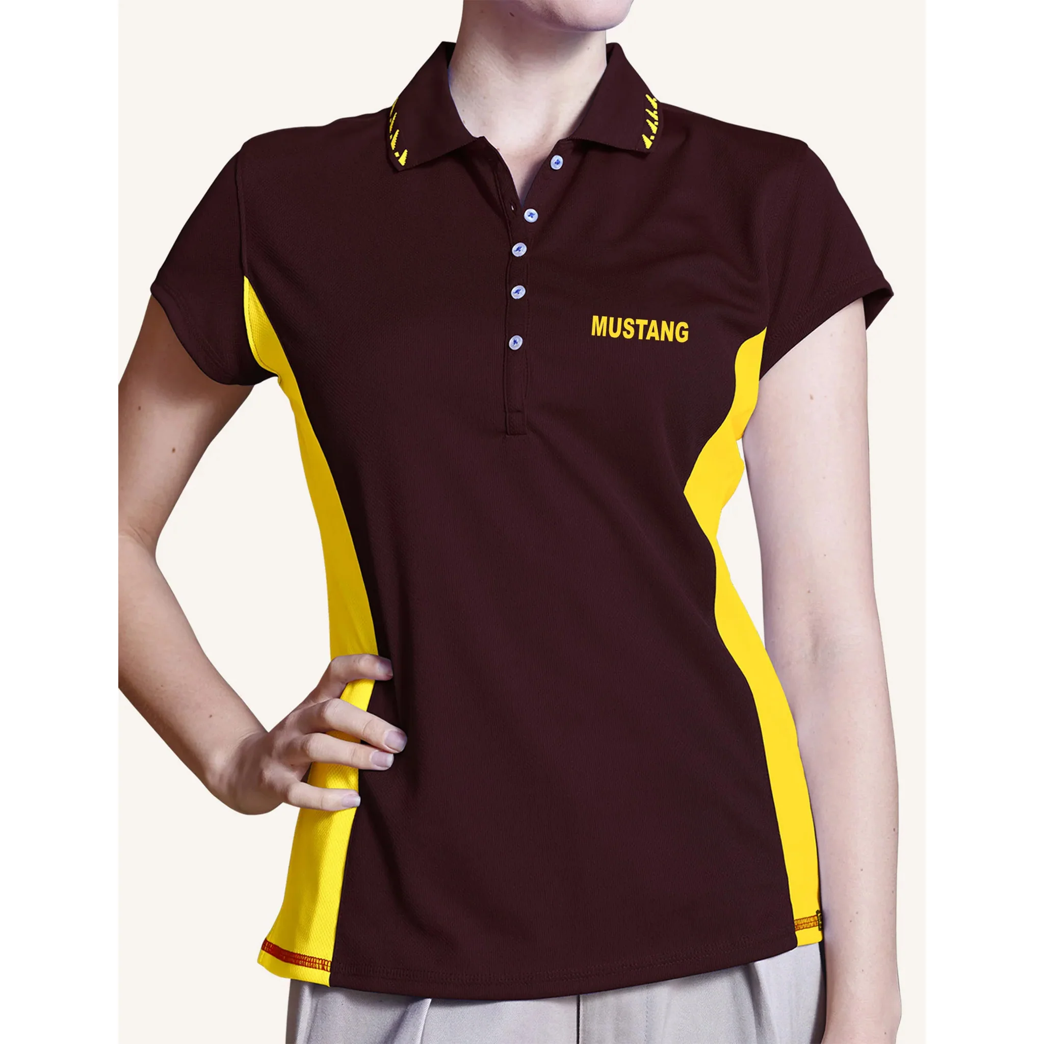 Pro Celebrity Ladies Mustang Polo Shirt - Image 10